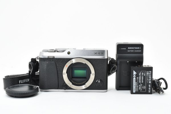 富士フイルム FUJIFILM X-E3 ボディ [シルバー] オークション比較