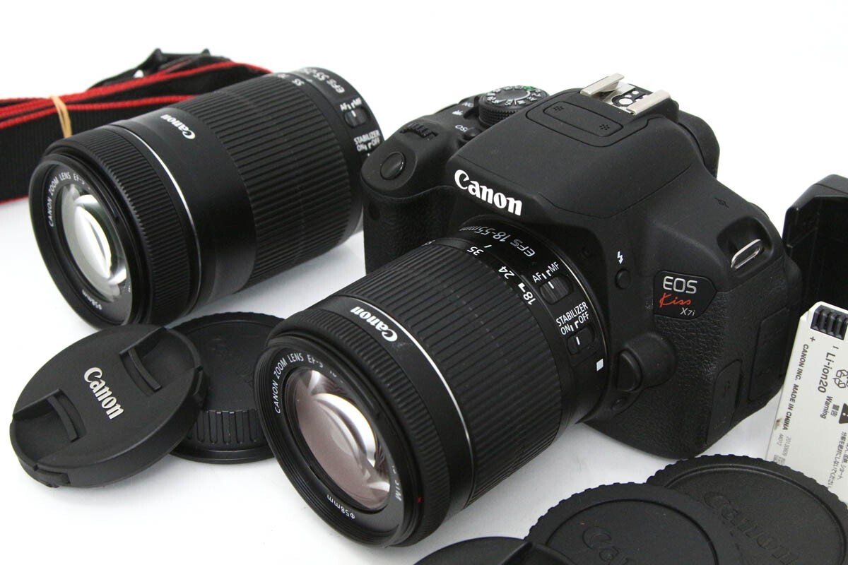 CANON EOS Kiss X7 ダブルズームキット オークション比較 - 価格.com