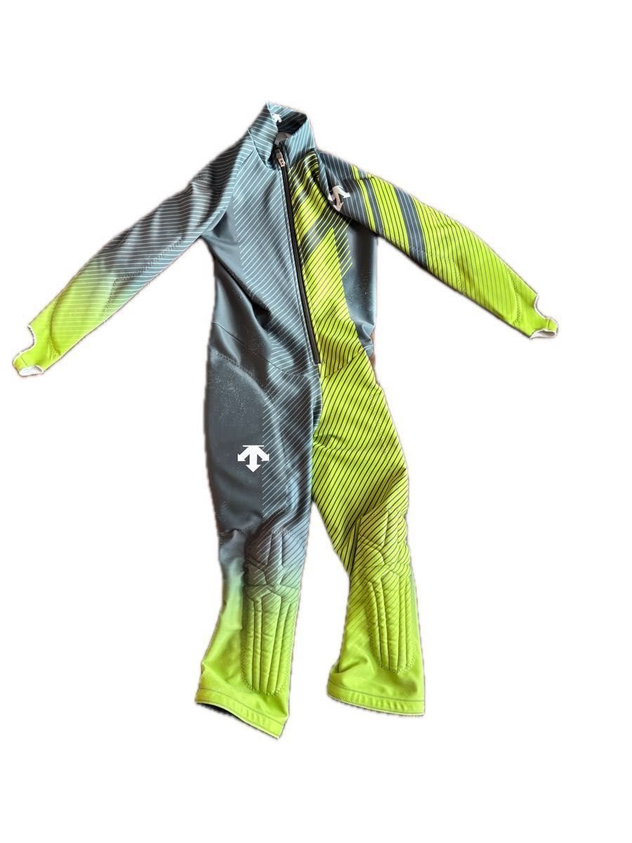 DESCENTE デサント スキーレーシングワンピース FIS対応 グリーン系