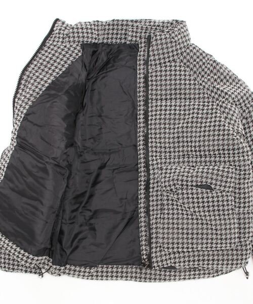 urge：（アージコロン ）の「【URGE：】 千鳥柄 ダウンジャケット