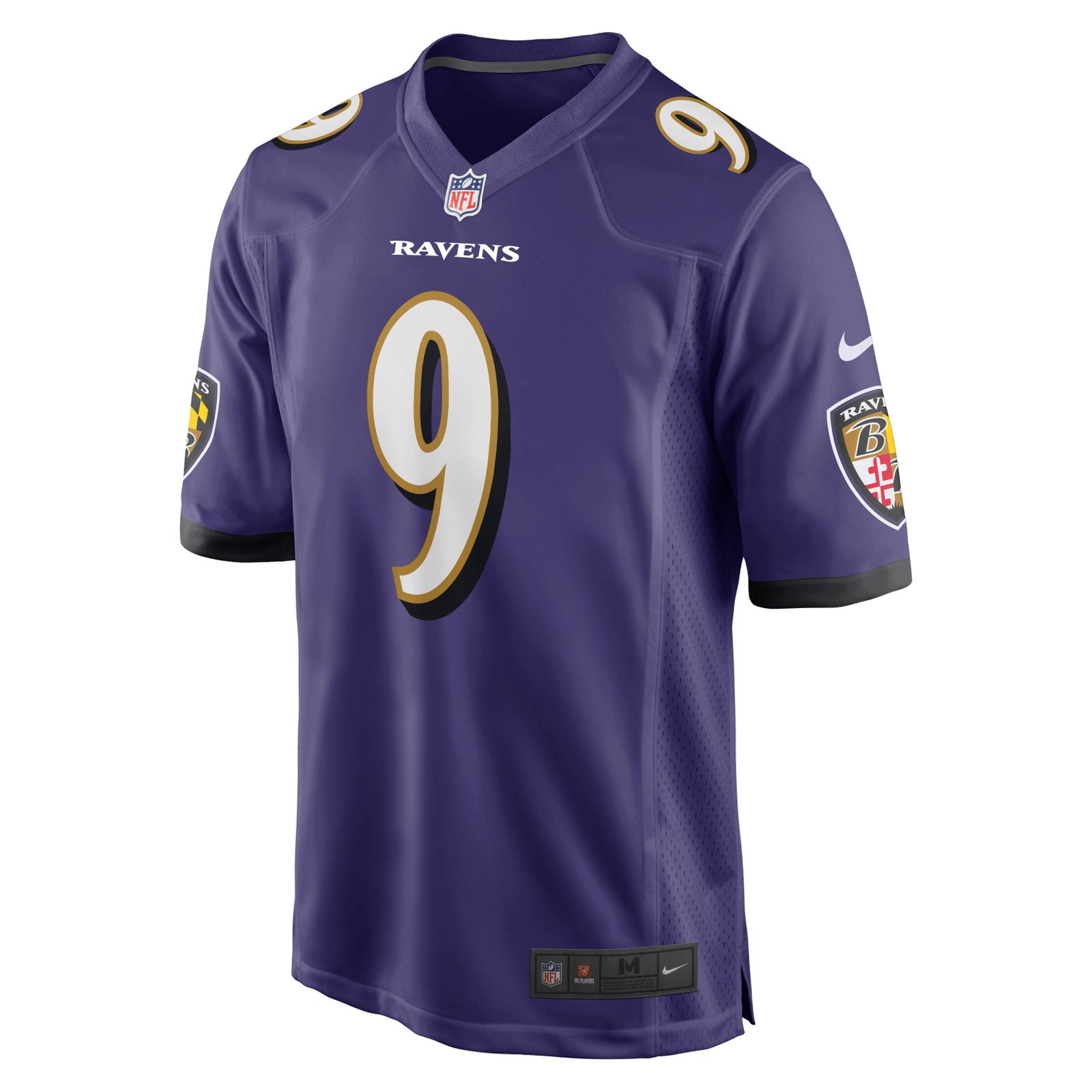 Men's Nike Steve McNair Purple Baltimore Ravens Game Retired