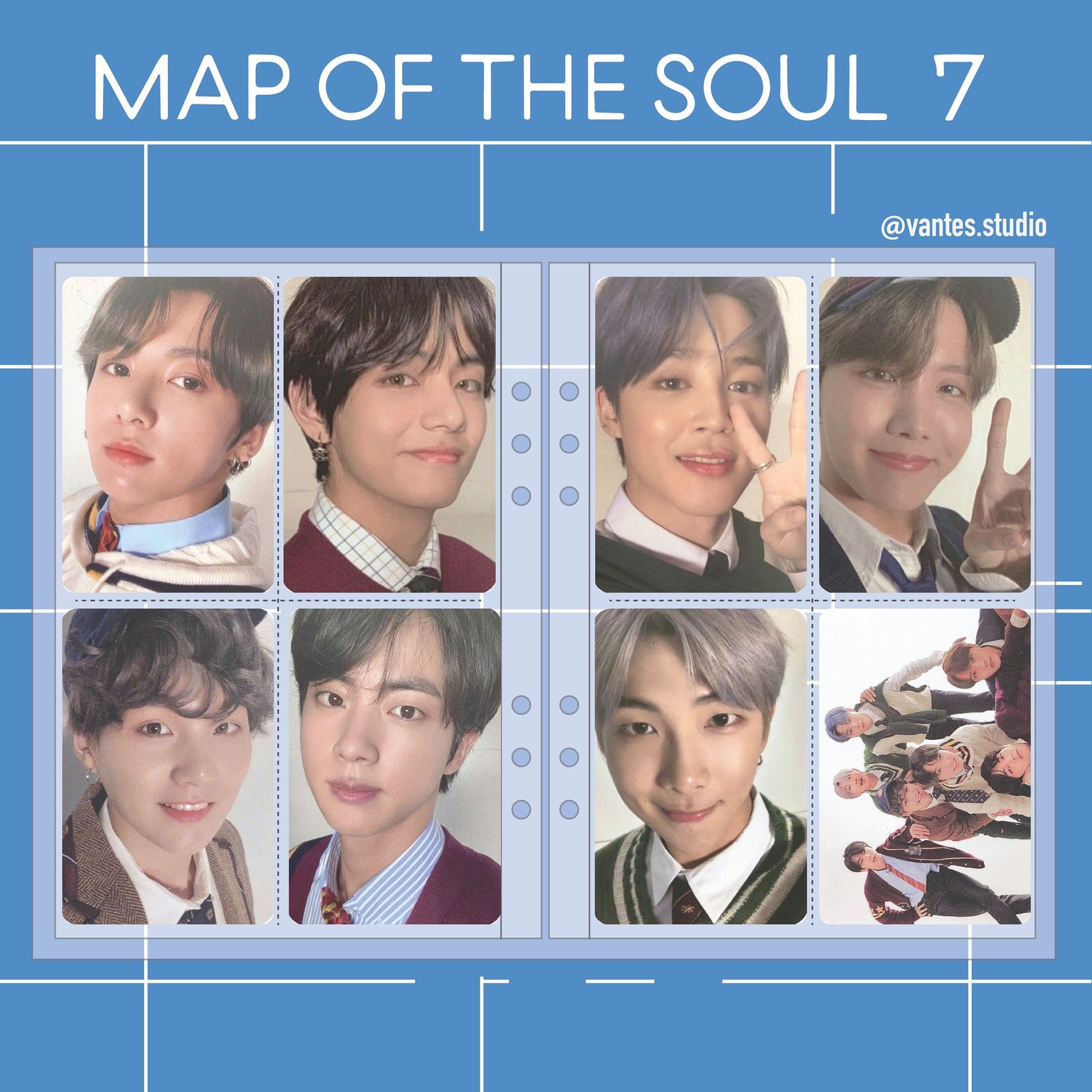 Bts Map of the Soul 7 Version 4 Photocard - Etsy