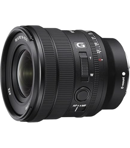 Amazon.com : Sony 16-35mm Vario-Tessar T FE F4 ZA OSS E-Mount Lens