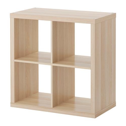 イケア（IKEA） イケアシェルフユニット ホワイトステインオーク調
