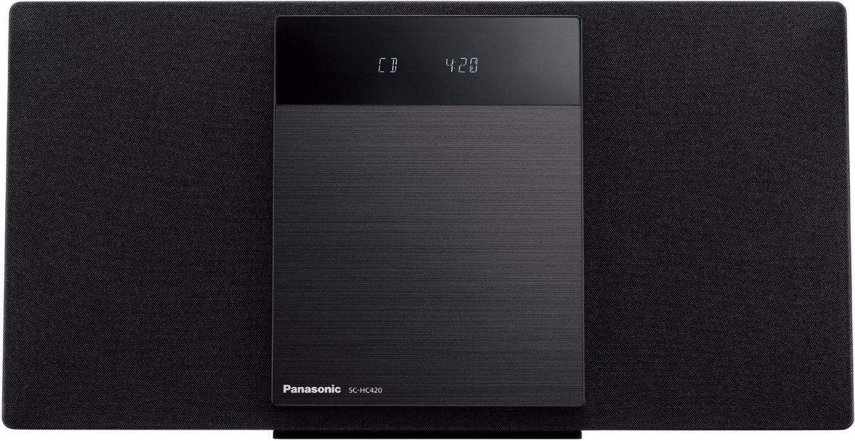 Panasonic コンパクトステレオシステム SC-HC420-K ブラック