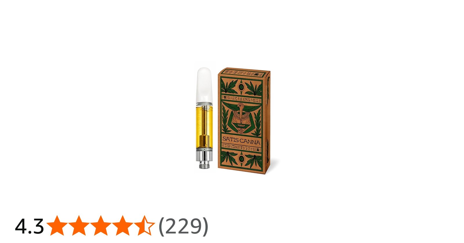 Amazon | 【公式】 SATIS CANNA H4CBH 1.0ml HHBD フリー | ノー