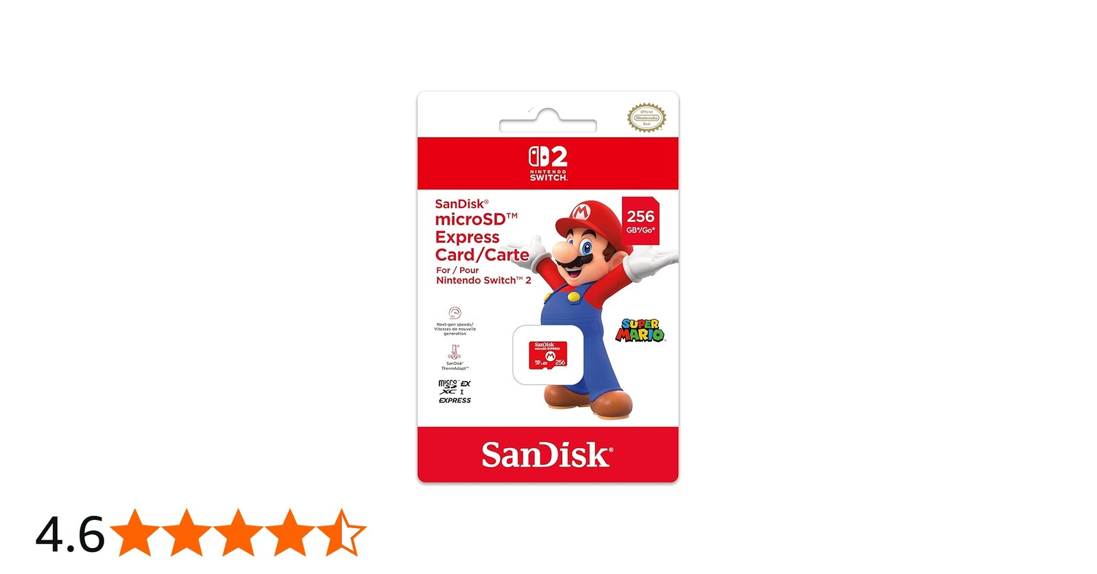 Amazon.co.jp: 【任天堂ライセンス商品】SanDisk microSD Express Card