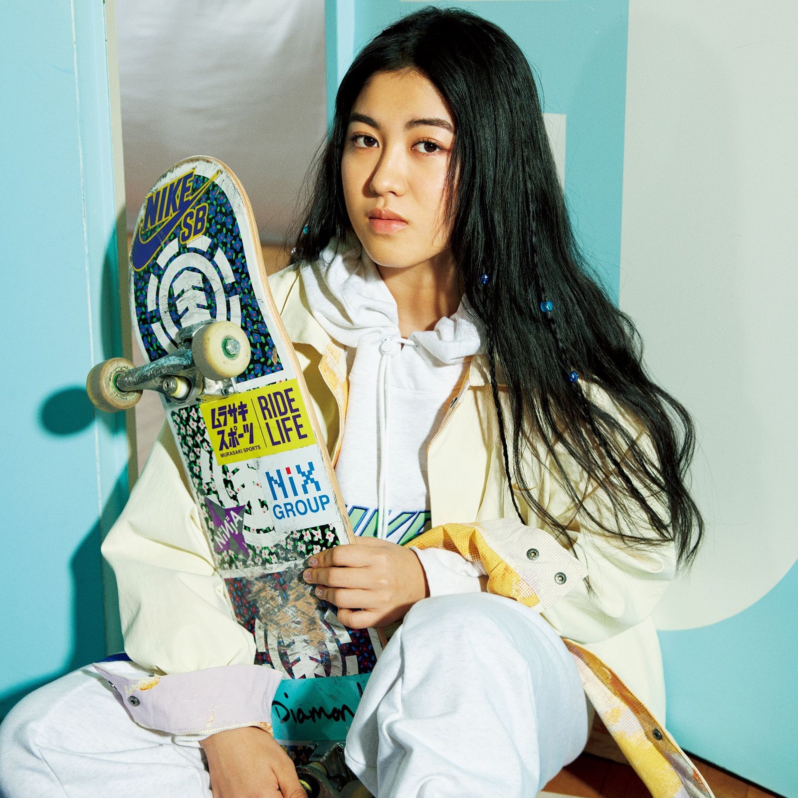 スケートボード・中山楓奈「ここまでの人生は、20点です」──GQ