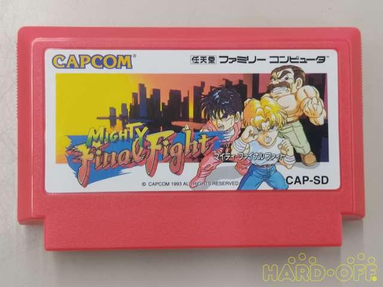 カプコン(CAPCOM)|マイティファイナルファイト ファミコンソフト