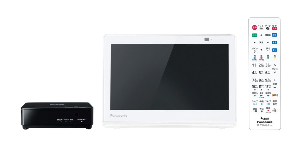 概要 ポータブル地上・BS・110度CSデジタルテレビ UN-10E8