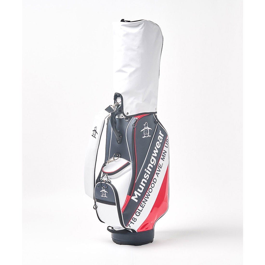 マンシングウェア MUNSINGWEAR バイカラーキャディバッグ（9.5型
