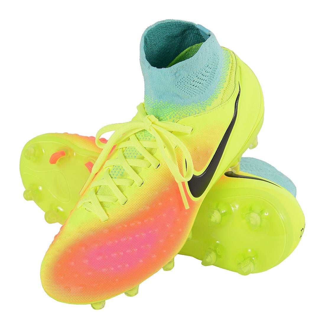 NIKE ナイキ マジスタ オブラ Ⅱ FG ジュニア(イエロー×オレンジ
