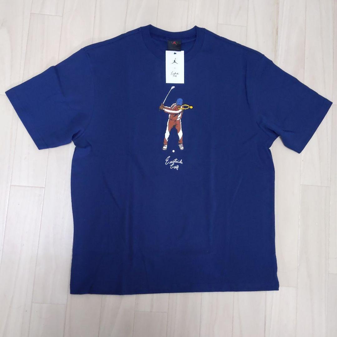 値下げ【レア】JORDANジョーダン × イーストサイドゴルフ Tシャツ 紺
