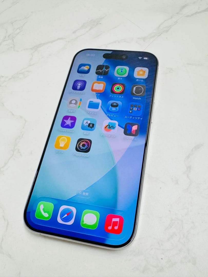 美品　iPhone 16 Pro 256GB MYN13J/A SIMフリー iPhone 新品。未開封 16 Pro 256GB MYN13J/A ホワイトチタニウム