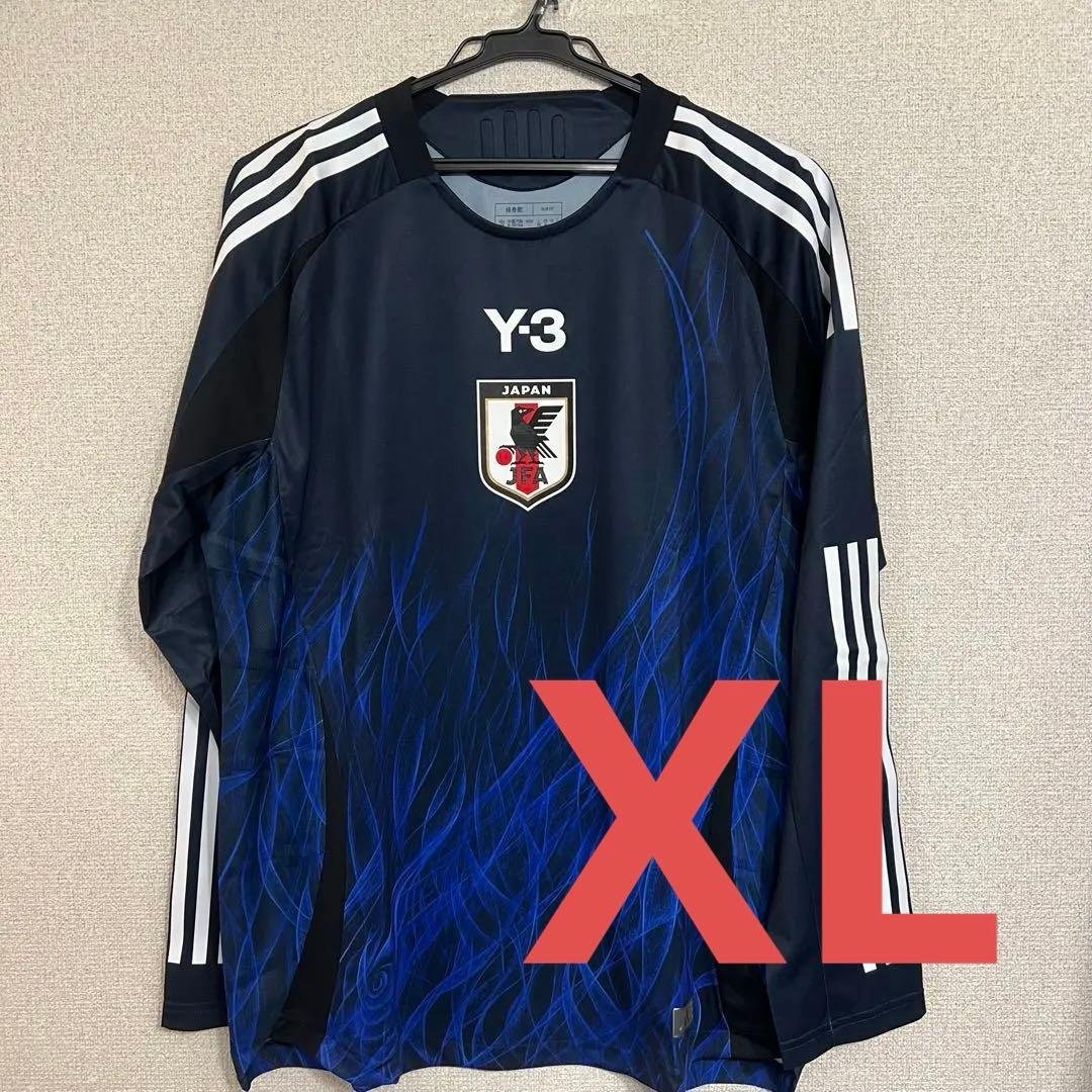 S*e様 【正規品】日本代表 Y-3 ホーム 長袖 オーセンティックユニフォーム サッカー 日本代表 ホーム オーセンティック ユニフォーム 2024 Y-3