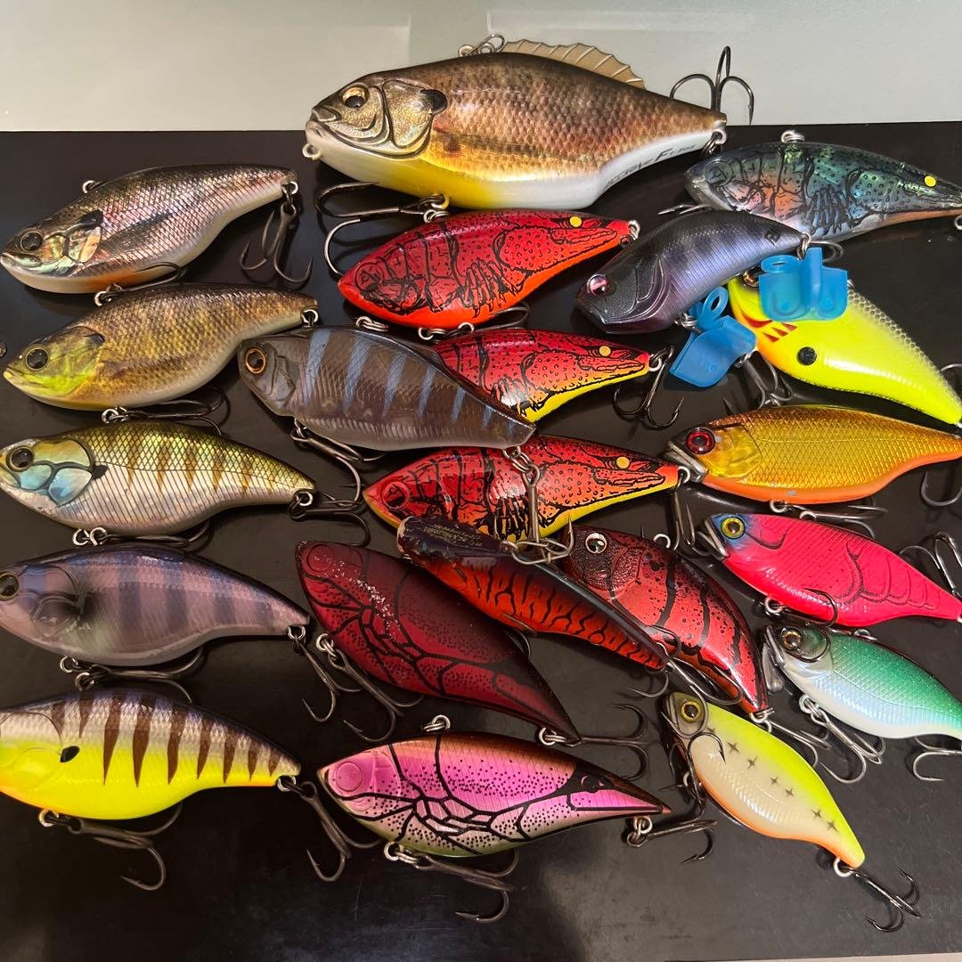 高 品質アウトドア・釣り・旅行用品 - バス釣りセット バイブレーション