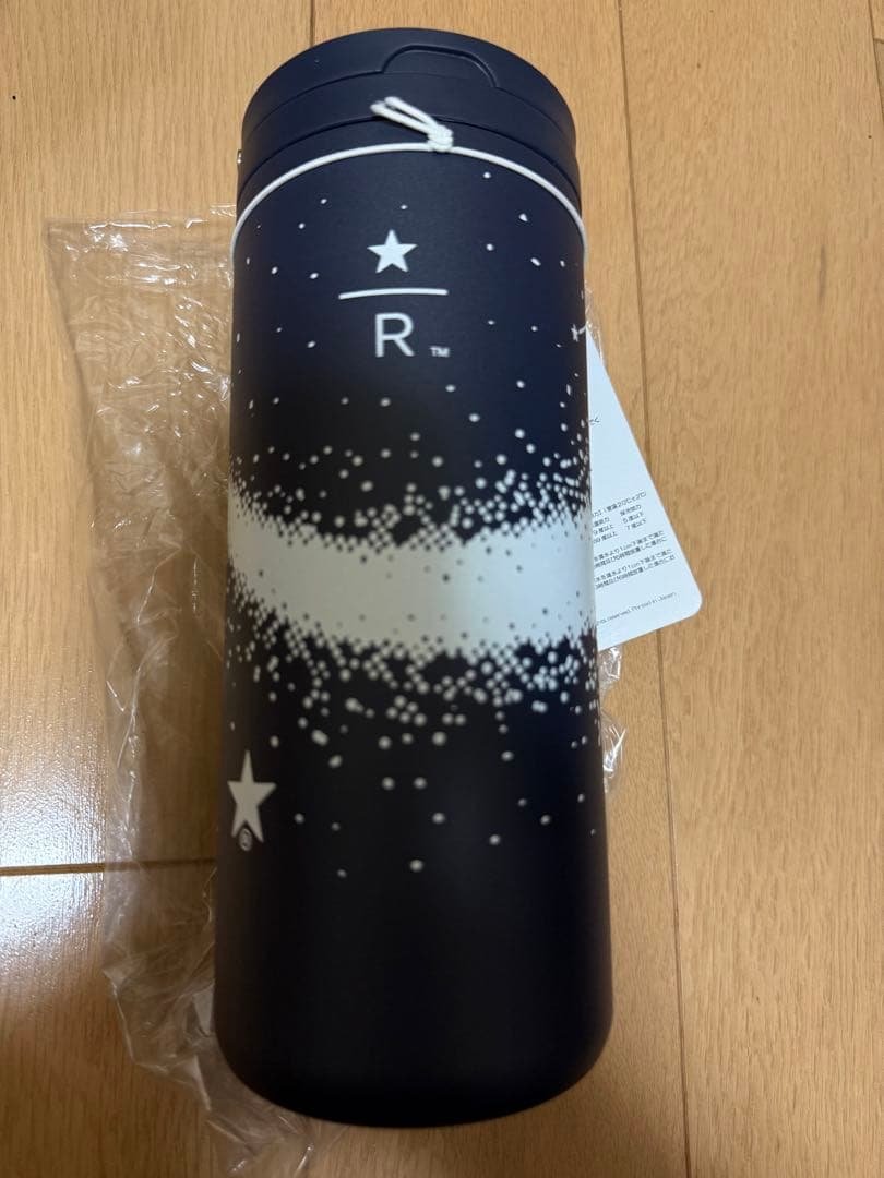 スターバックス　converse TOKYO ステンレスボトル　ネイビー スタバとコンバースの