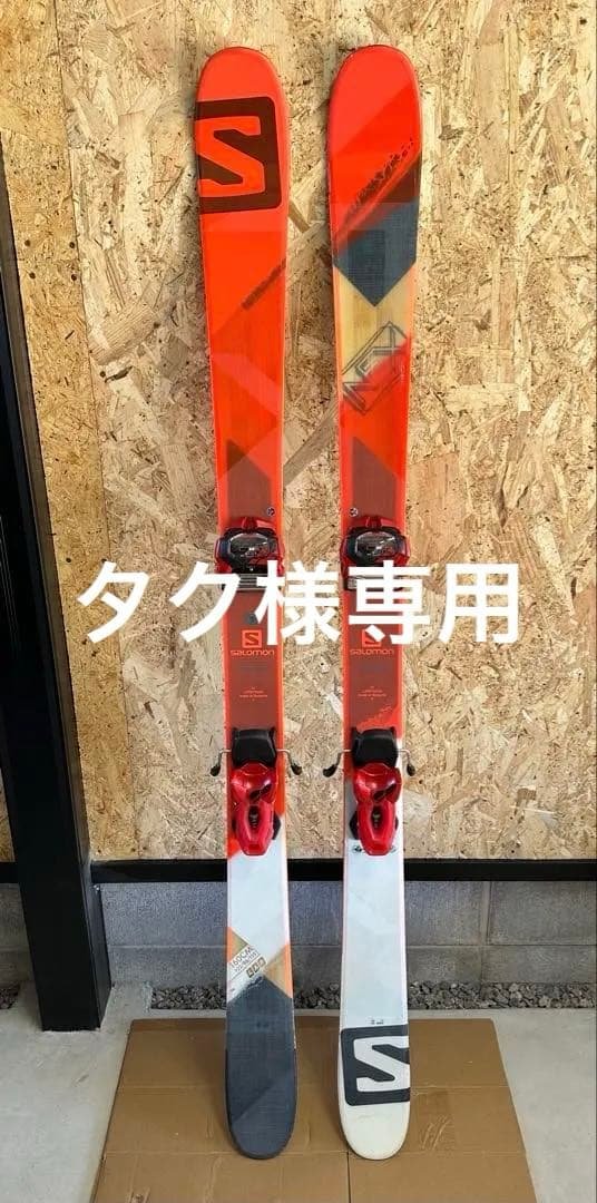 （値下げ）Salomon スキー 160CM 122/86/115 値下げ）Salomon スキー 160CM 122/86/115 スキー板 旧モデル サロモン