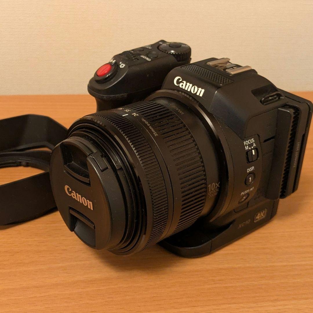 【Canon XC10】4K撮影可能 業務用ビデオカメラ キヤノン：高画質の4K動画と静止画撮影が可能 新シリーズの4Kビデオ