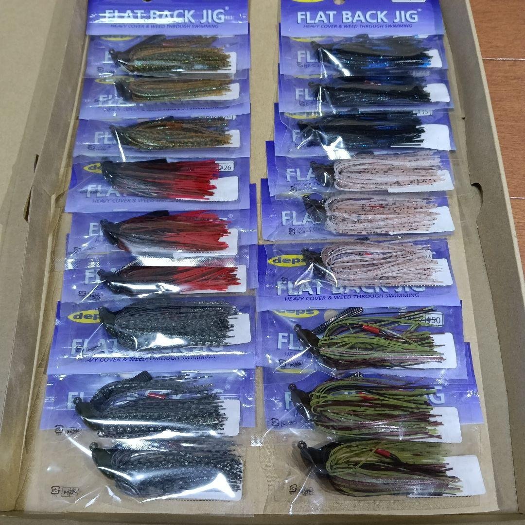 新品18個セット●デプス フラットバックジグ●3/8オンス シリコンラバーモデル Amazon.co.jp: deps/デプス FLAT BACK JIG/フラットバックジグ